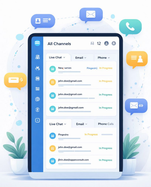 Customer Interaction Channels With Cloud Fusion UK